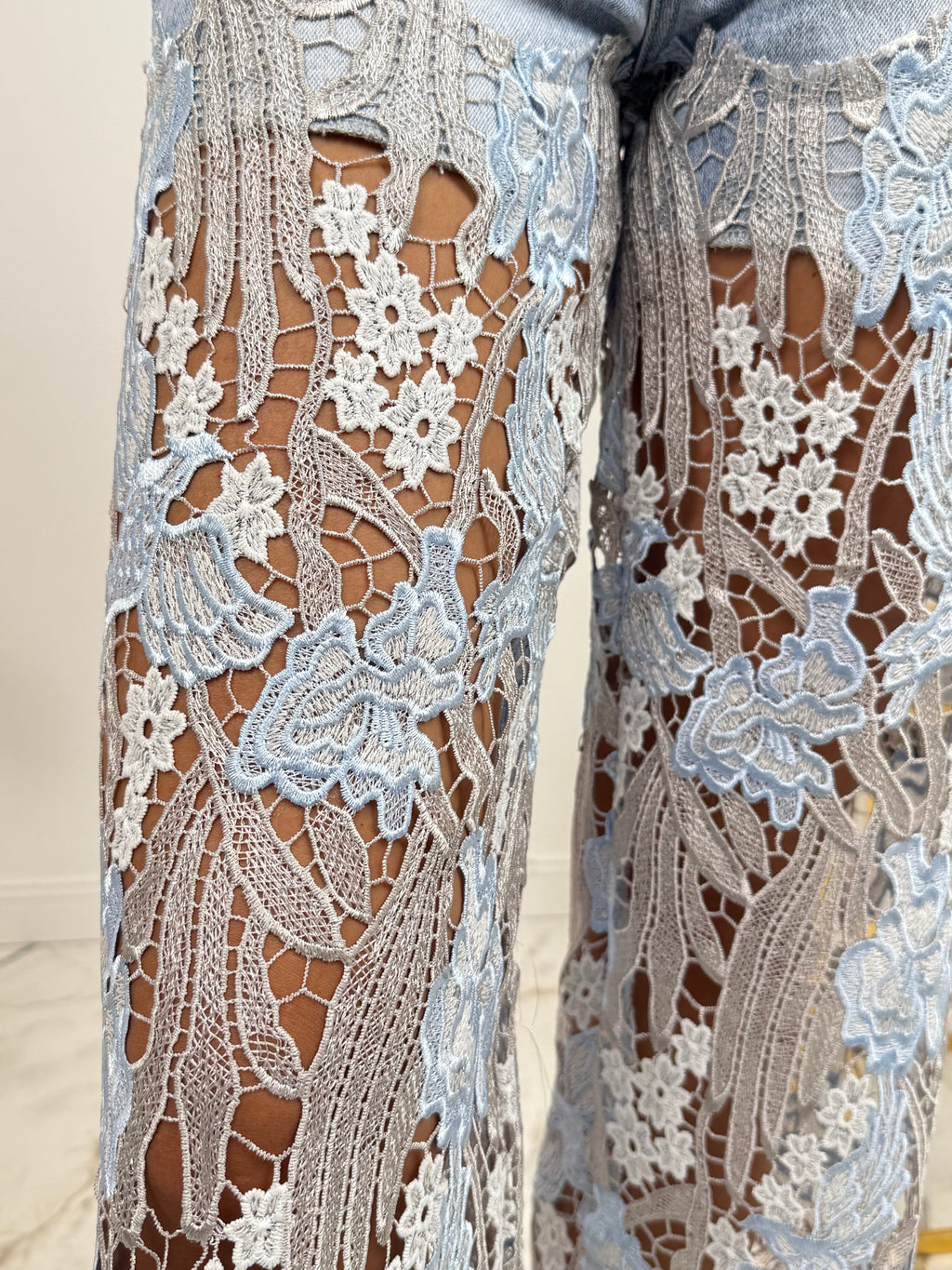 Aurora-Floral Jean