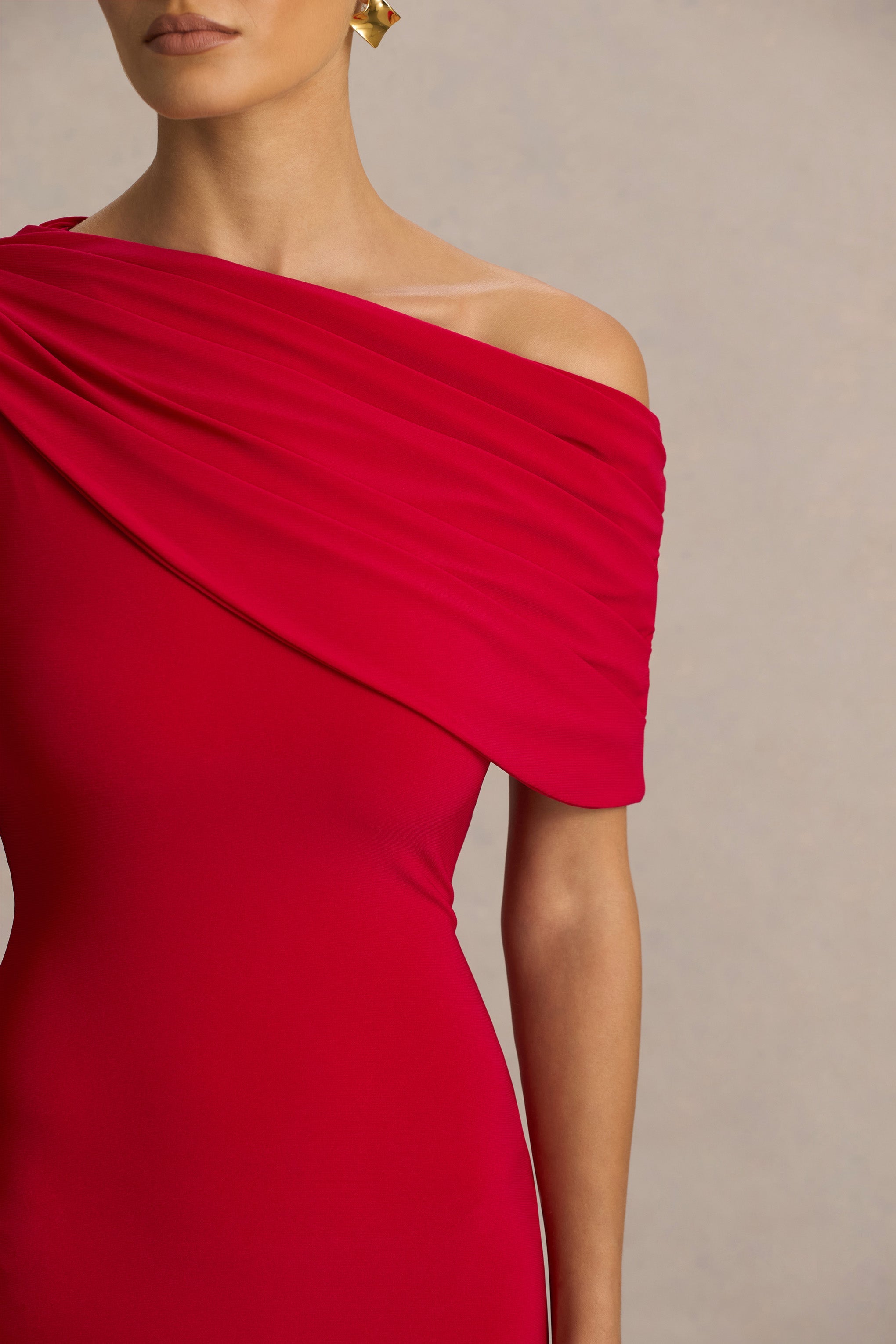 Zendaya | Vestido largo rojo