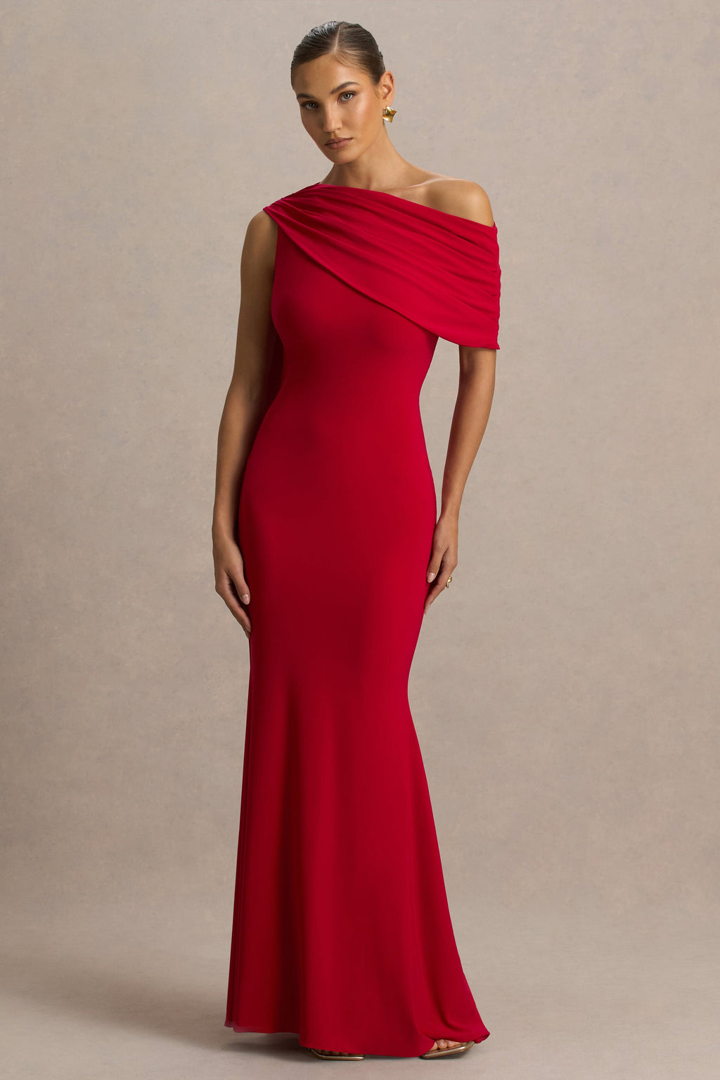 Zendaya | Vestido largo rojo