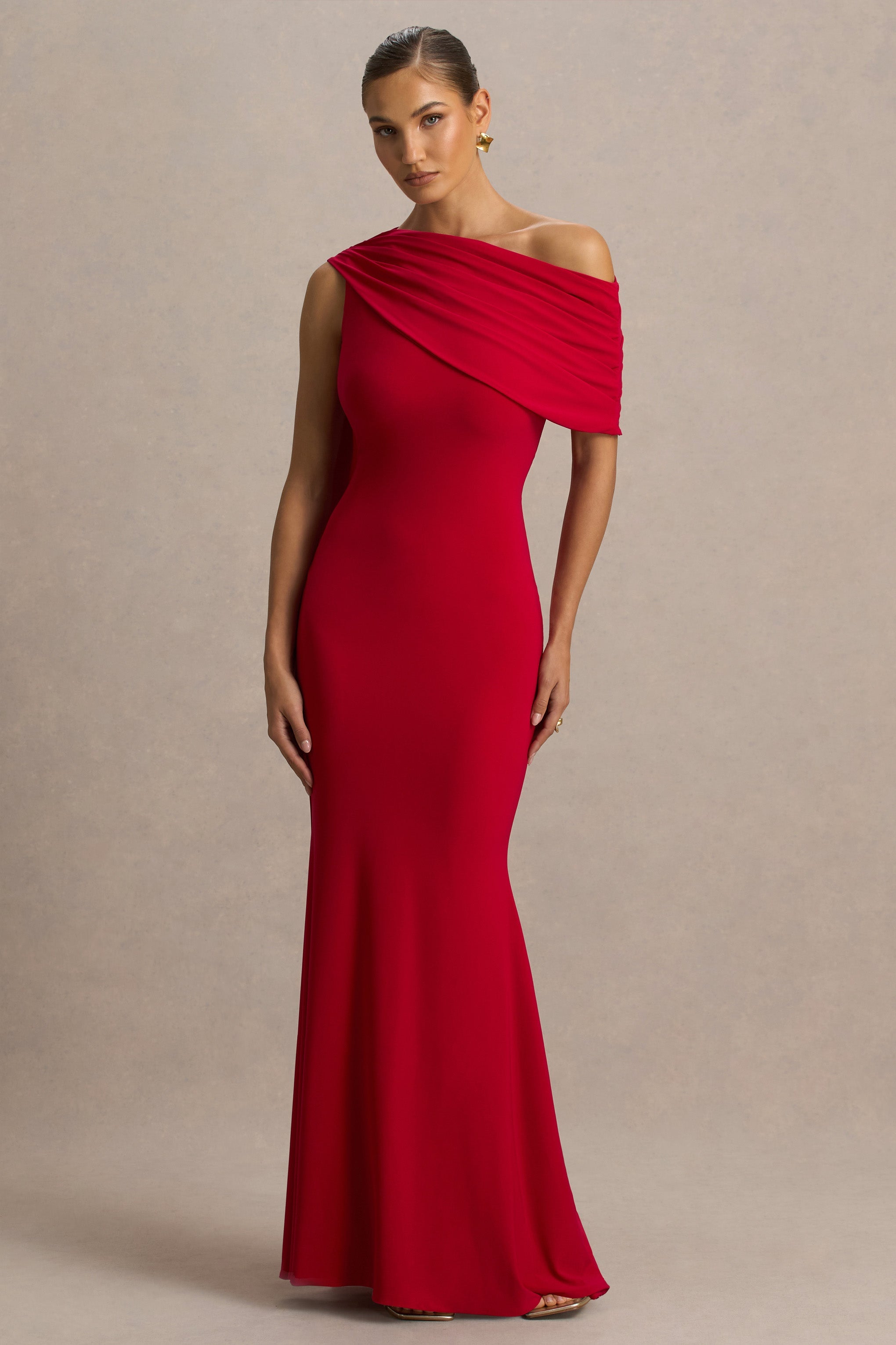 Zendaya | Vestido largo rojo