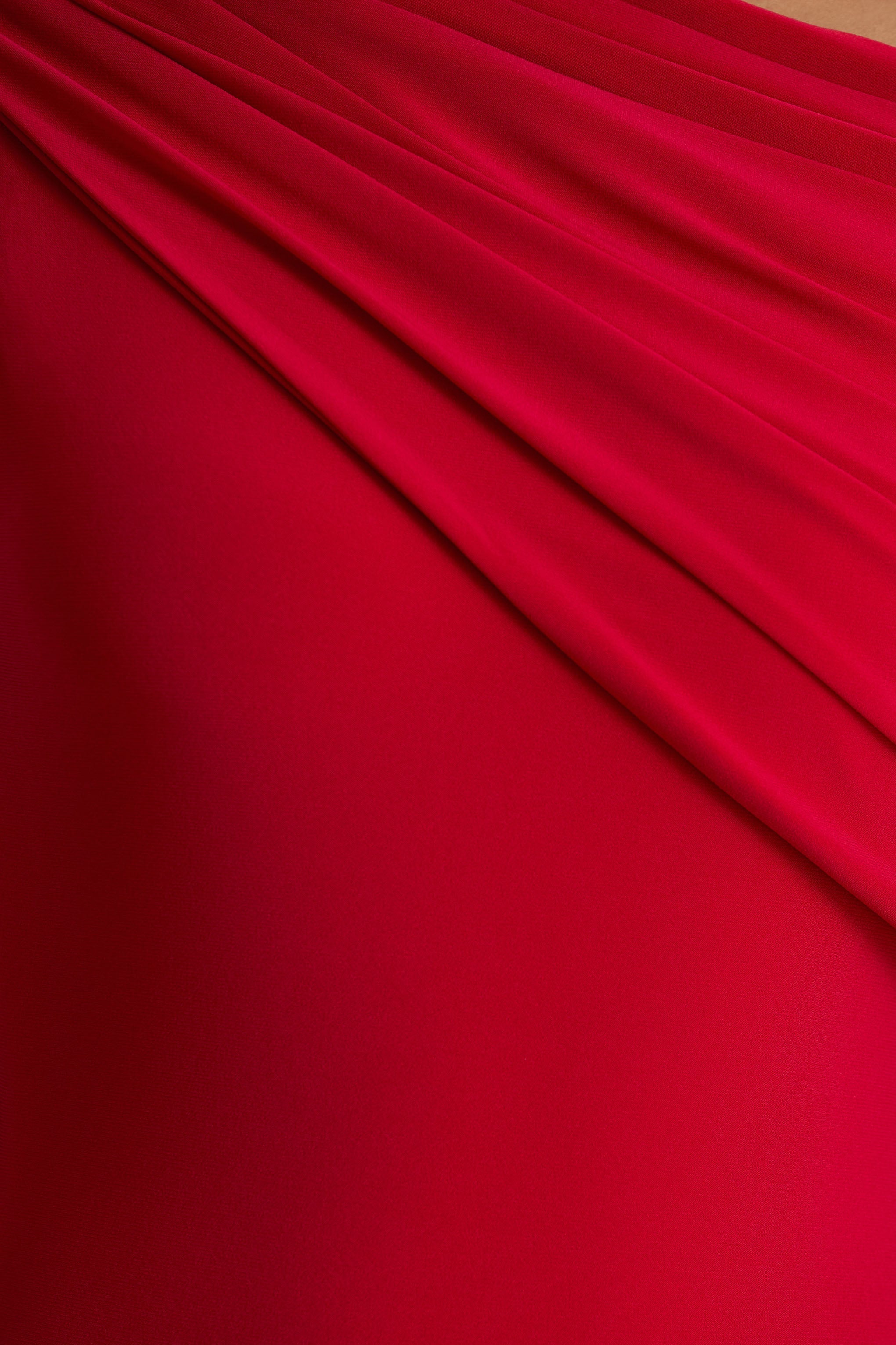 Zendaya | Vestido largo rojo