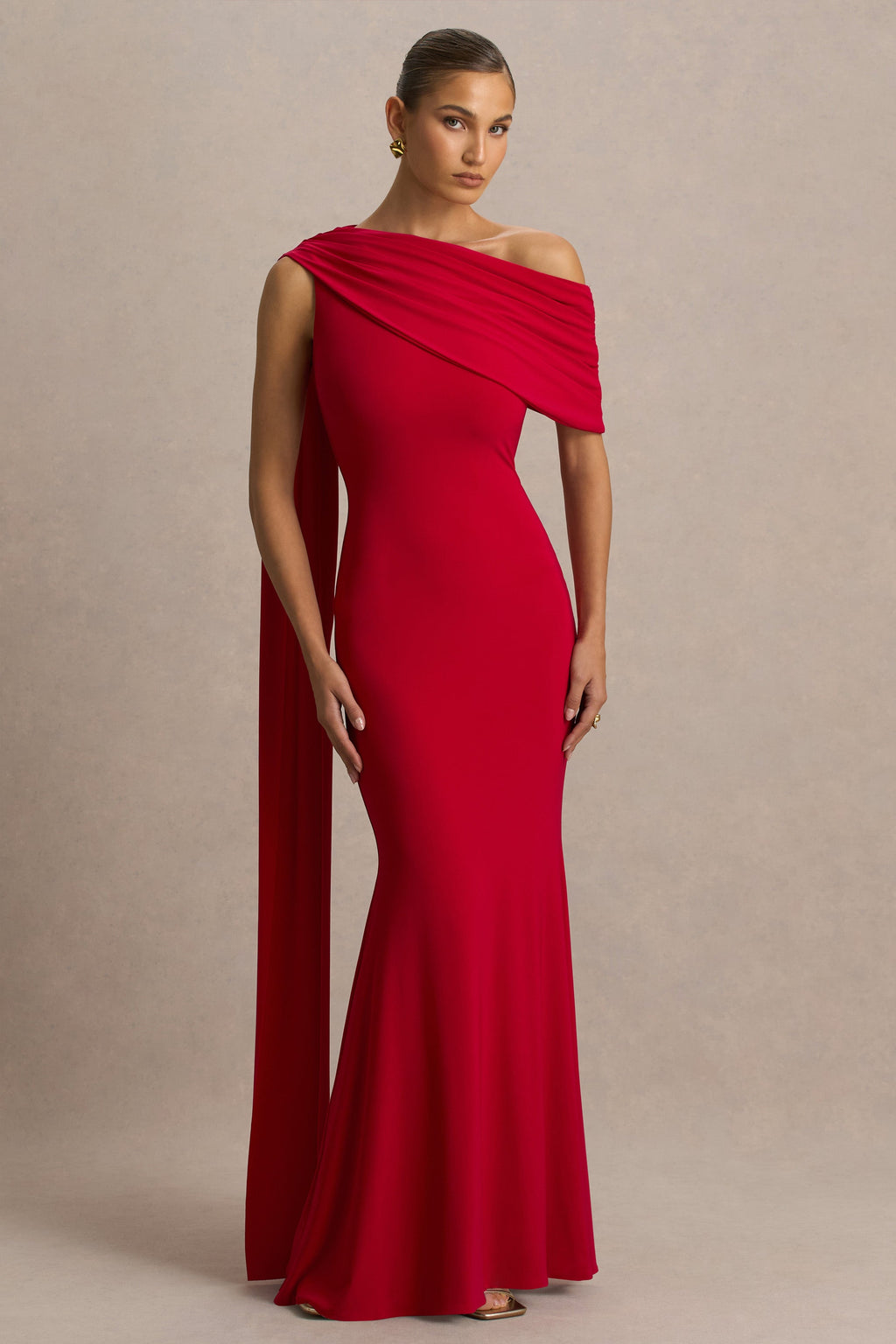 Zendaya | Vestido largo rojo